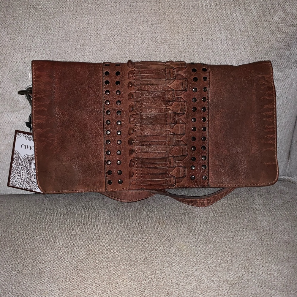 Civico 9 Leather Shoulder Bag ❤️